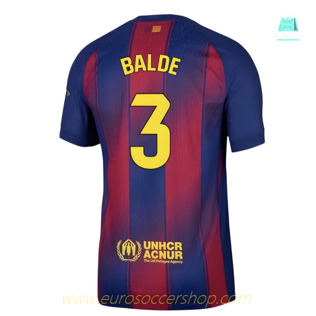 2025-2026 Barcelona Authentic Home Shirt (Balde 3)