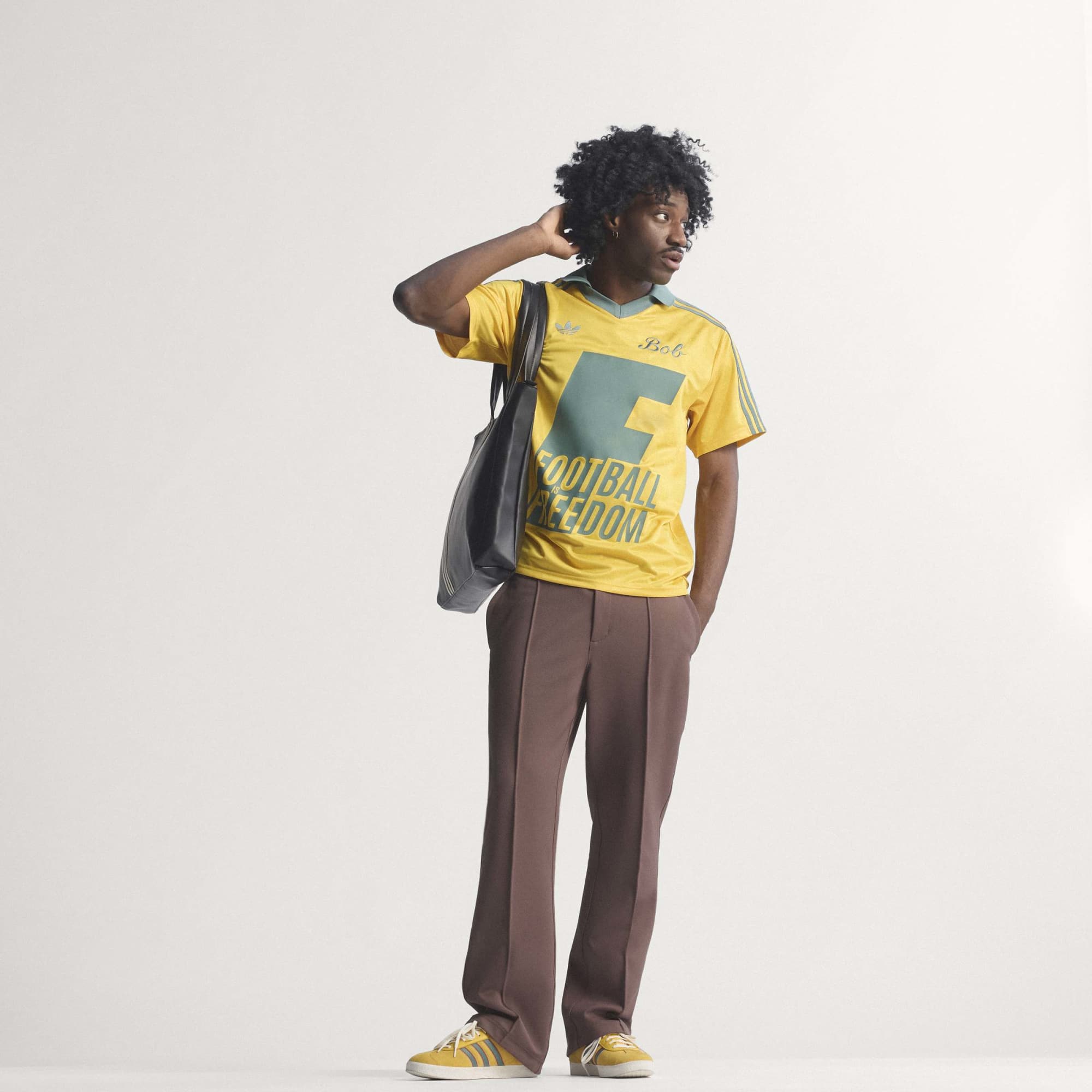 [SJH] Jamaica National Team x Bob Marley Originals Fashion Jersey - Yellow