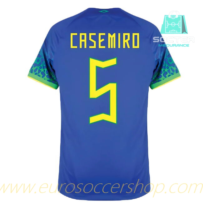 2022-2023 Brazil Away Shirt (CASEMIRO 5)