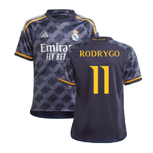 2023-2024 Real Madrid Away Shirt - Premium Football (Rodrygo 11) -...