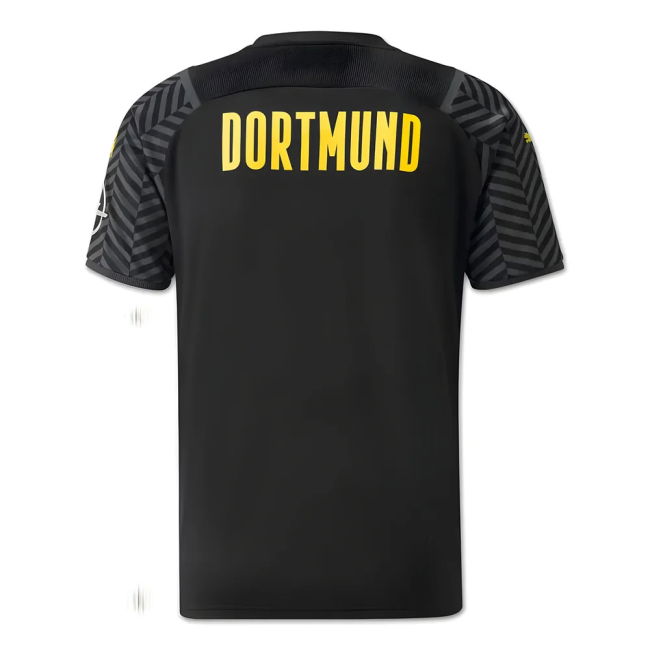Borussia Dortmund Official 2021-2022 Away Soccer Jersey - Var5-2