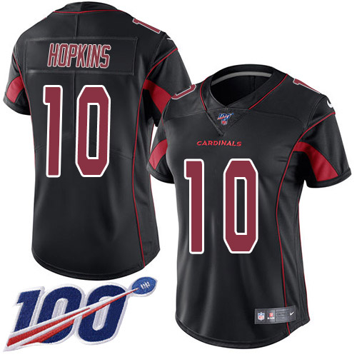 NFL A C Cardinals DeAndre Hopkins #10 Limited Black Authentic Jersey