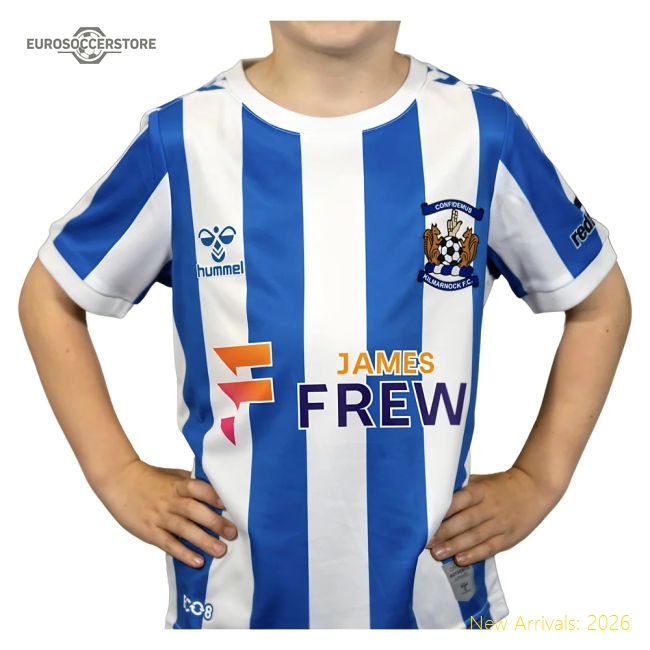 Kilmarnock Children 2024 Home Jersey Shirt Football Fan Football Fan Gear