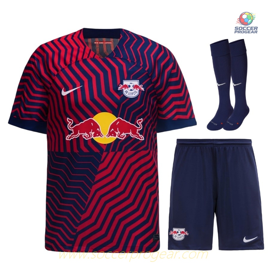 JERSEY KIT CHILD RB LEIPZIG Fan Edition OUTSIDE 2023 2024