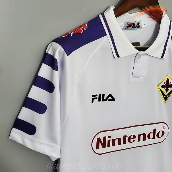 Fiorentina Away Soccer Uniform 98-99