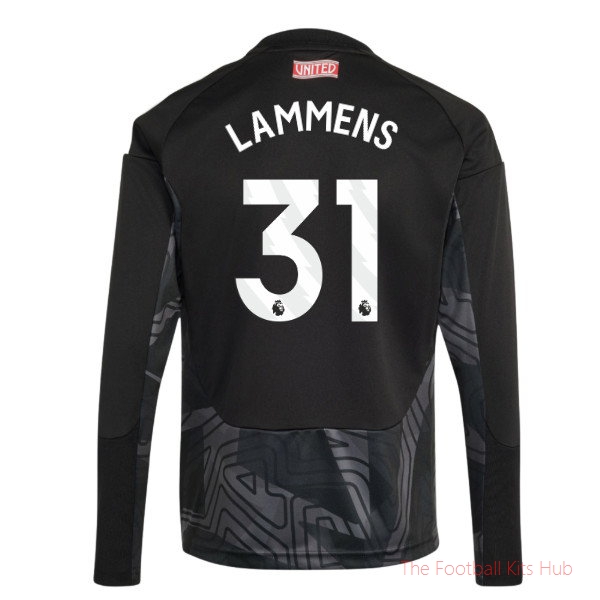 Man Utd Home 2026-2027 Goalkeeper Shirt (Kids) (Lammens 31)