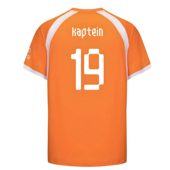 2025 Netherlands WEC Poly T-shirt (Orange) - Mens (Kaptein 19)