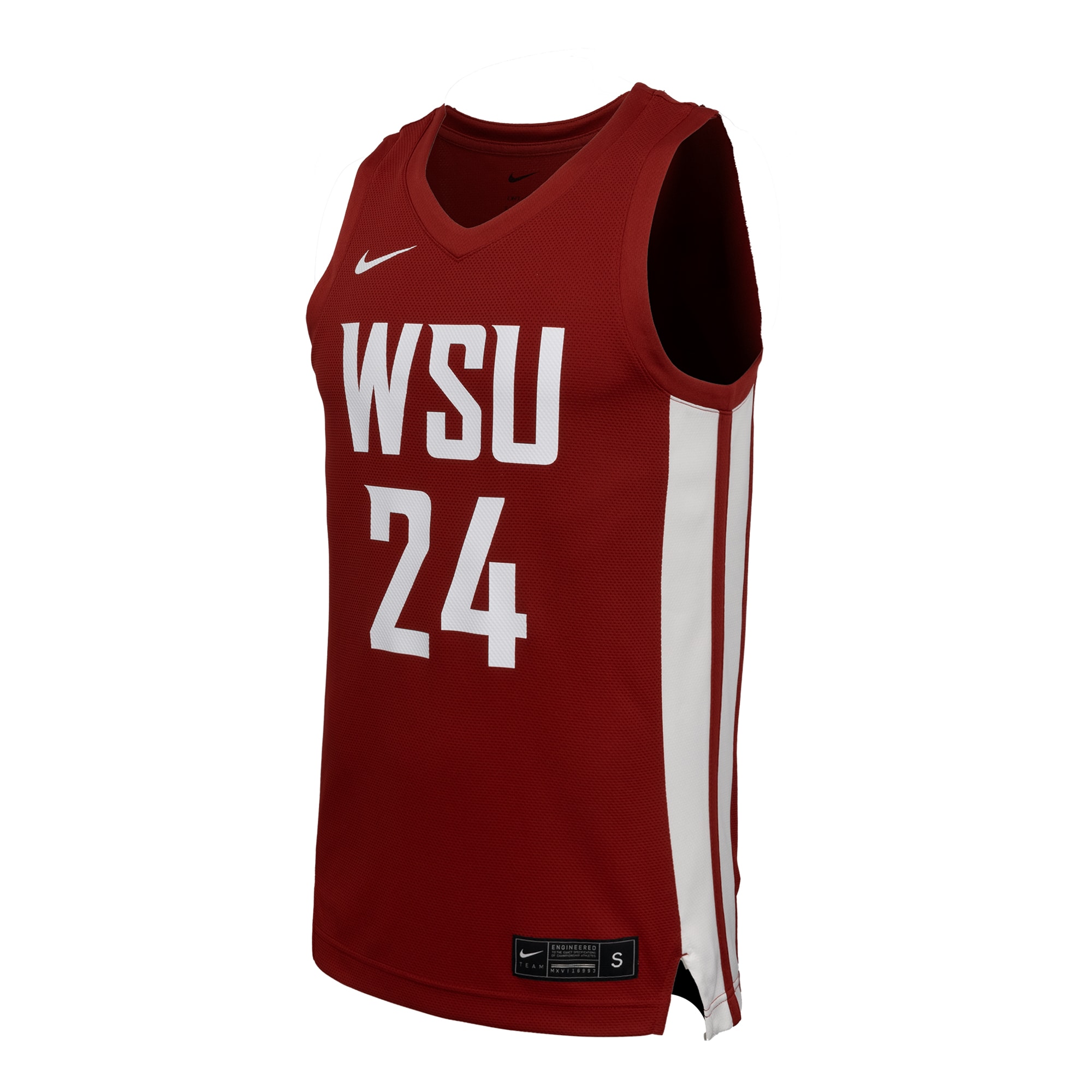 [DDG] Washington State Cougars Replica Basketball Jersey - Crimson