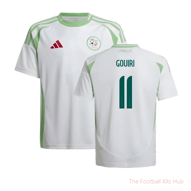 2024-2025 Algeria Home Shirt (Kids) (Gouiri 11)