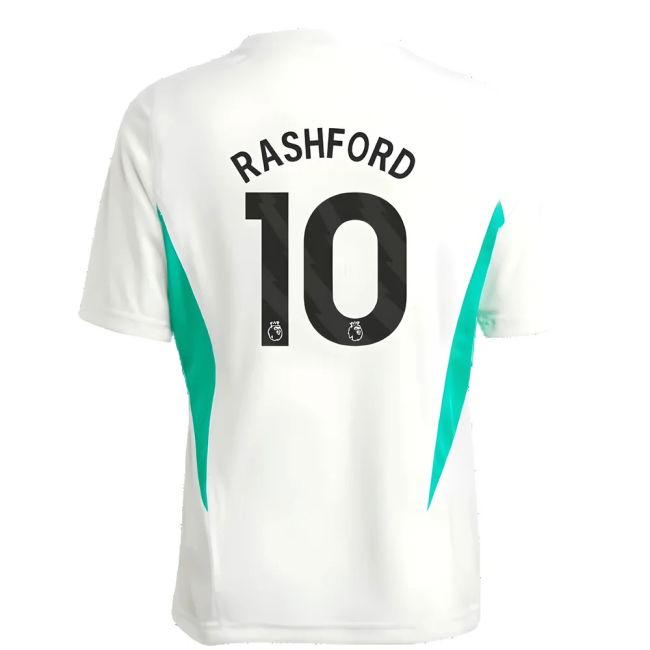 match worn 2023-2024 Man Utd Training Jersey (White) - Kids (Rashfo...