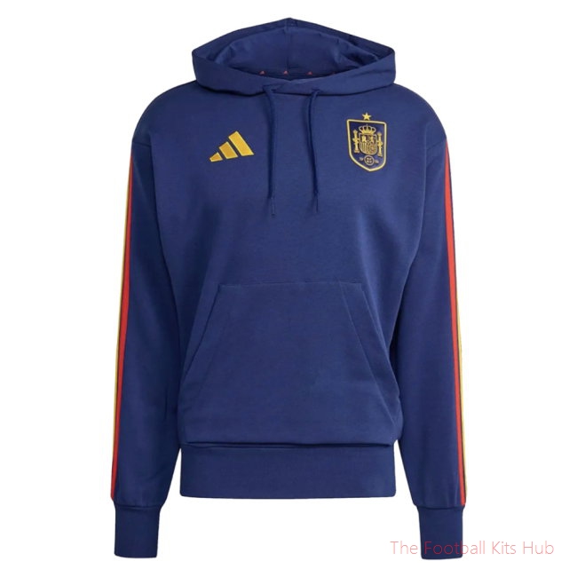 2026-2027 Spain DNA Hooded Top (Dark Blue)
