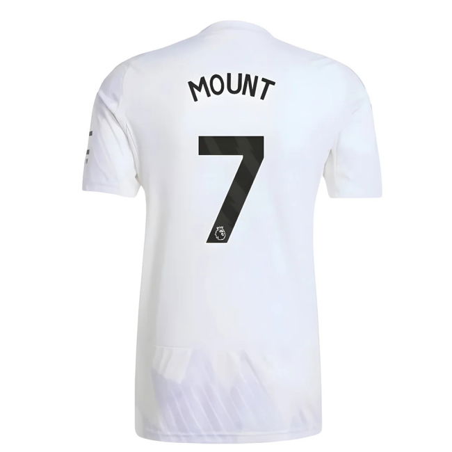 2025-20 Man Utd Away Shirt with Mount 7 M S