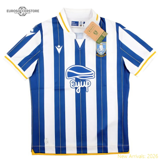 2023-2024 Sheffield Wednesday Home Shirt (kids) - Match Day Jersey