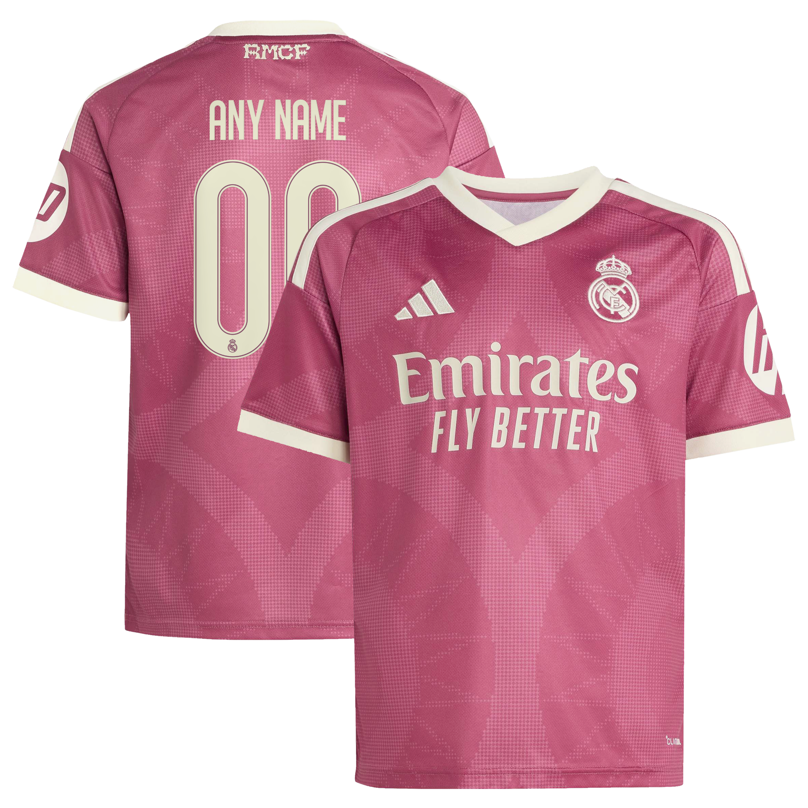 [LK] Real Madrid Youth 2026/27 Third Replica Custom Jersey - Pink