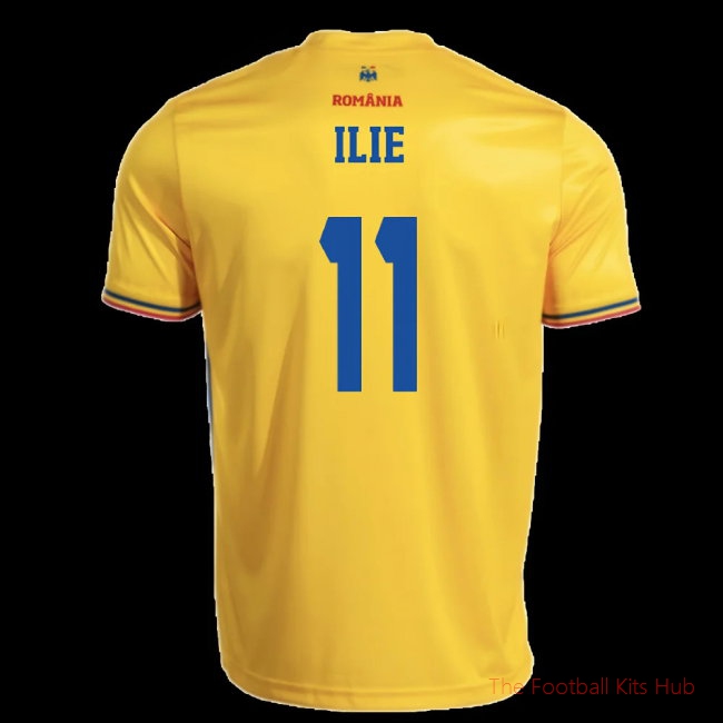 [SJH] 2025/26 Romania Home Replica Shirt (Ilie 11)