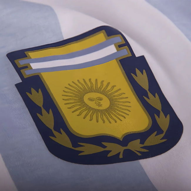 Argentina Team Sleek Home Soccer Jersey (1)