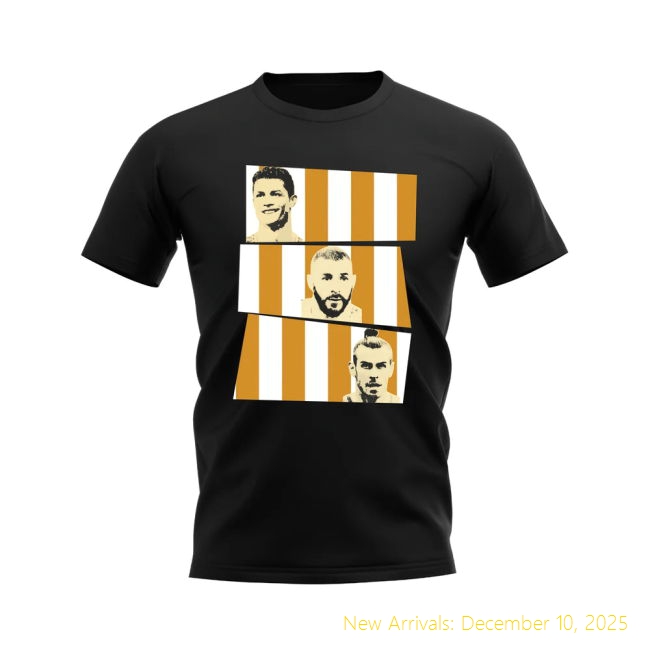 Real Madrid T-shirt - Featuring Ronaldo - Game Day - Supporter Jersey