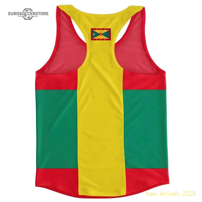 Grenada Flag 20242025 Regular Jersey  Authentic Lightweight