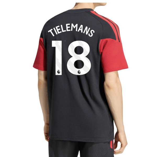 [LLS] 2026-2027 Man Utd Tiro Training Tee (Black) (Tielemans 18)