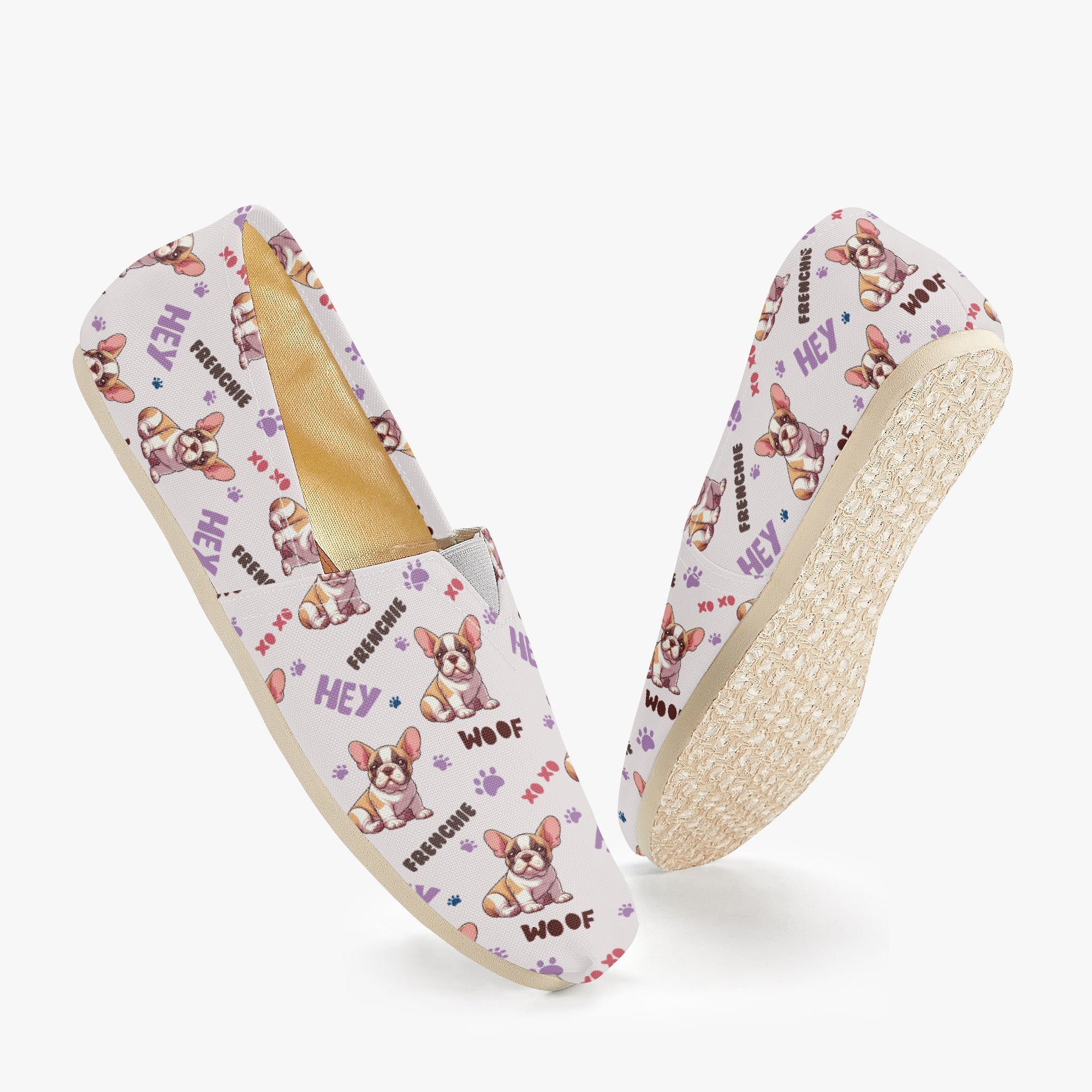 Claude - Everyday Casual Canvas Shoes For Dog Lovers | Durable Build