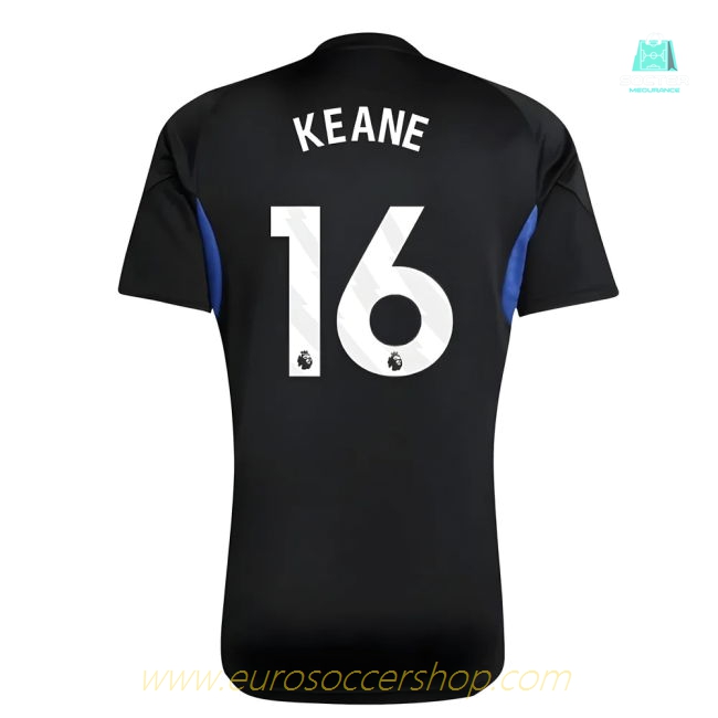 2025-2026 Man Utd EU Training Jersey (Black) - Kids (Keane 16)