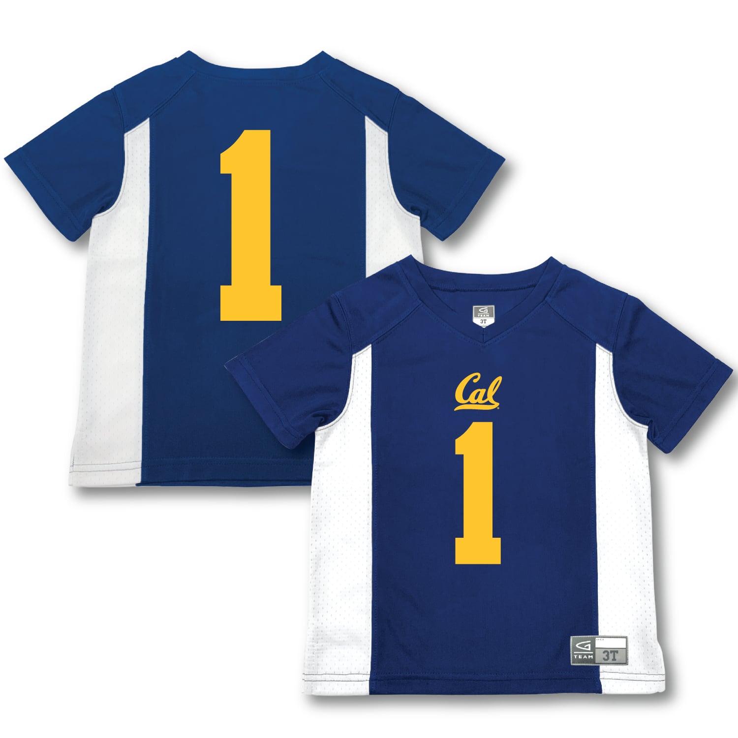 #1 Cal Bears Garb Toddler Football Jersey - Blue