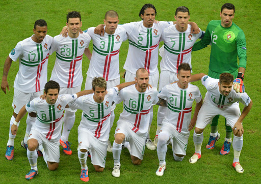 Genuine Quick Dry 2012 PORTUGAL WHITE RETRO SOCCER SHIRT
