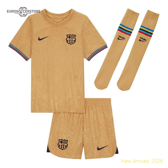 Gentle Kids Football Team Messi Jersey 2022-2023 Quick-dry