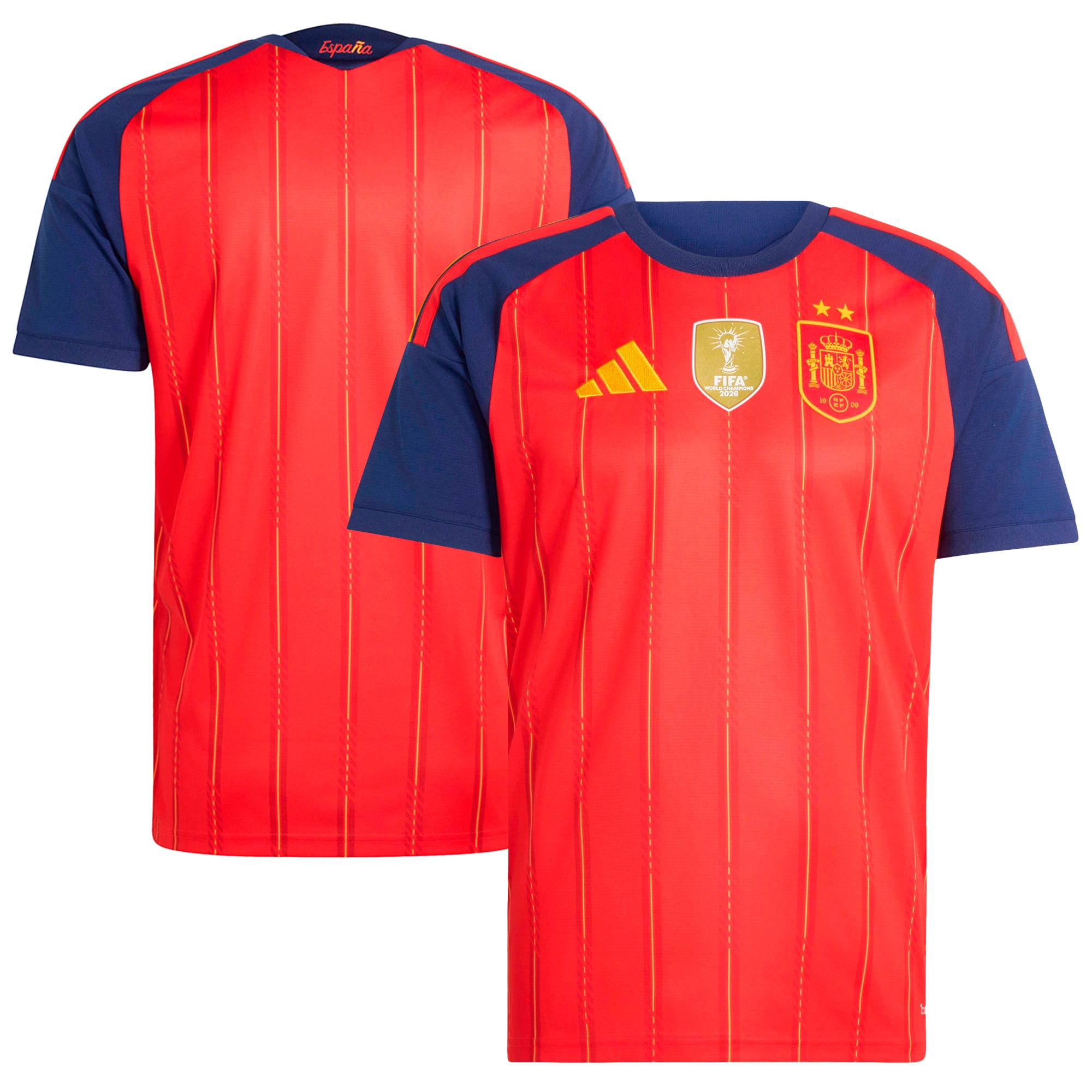[ESK] Spain National Team 2026 FIFA World Cup Champions Replica Jersey - Red
