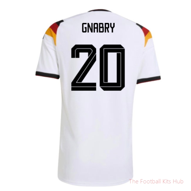 2026-2027 Germany Authentic Home Shirt (Gnabry 20)