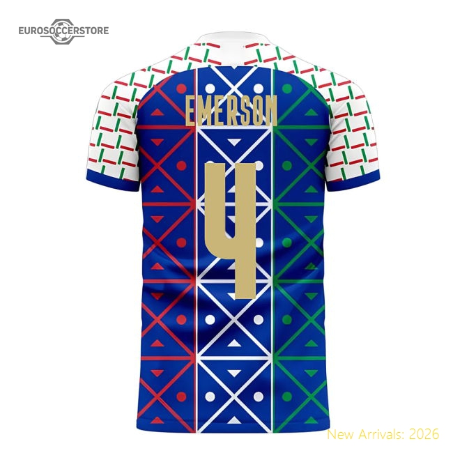 Authentic European Team 2025-2026 Home Short Sleeve Jersey