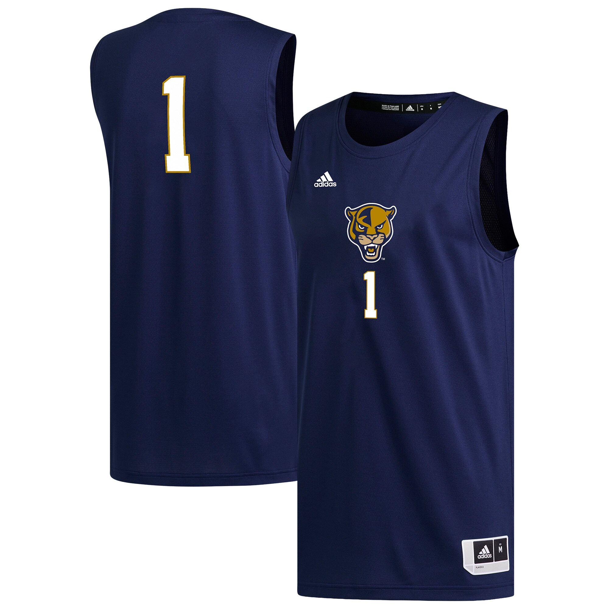 [DDG] FIU Panthers Replica Basketball Jersey - Navy