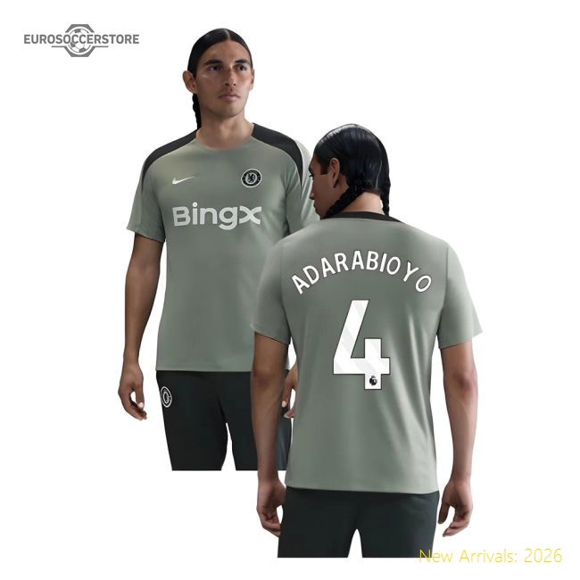 2025-2026 Chelsea Strike Training Shirt (Jade Green) (Adarabioyo 4)