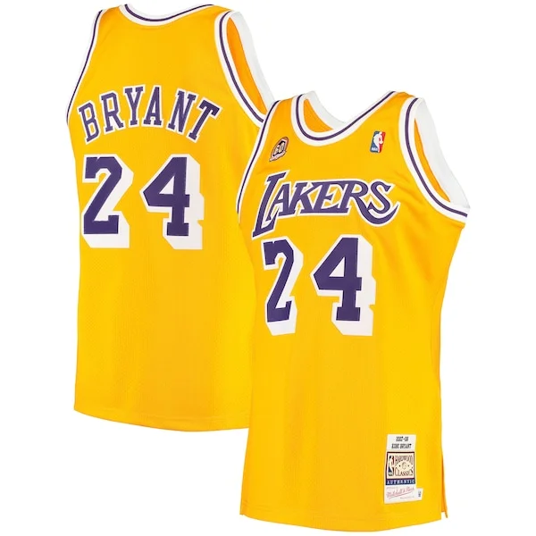 Men's Los LAL Authentic Jersey - modern Basketball workout NBA