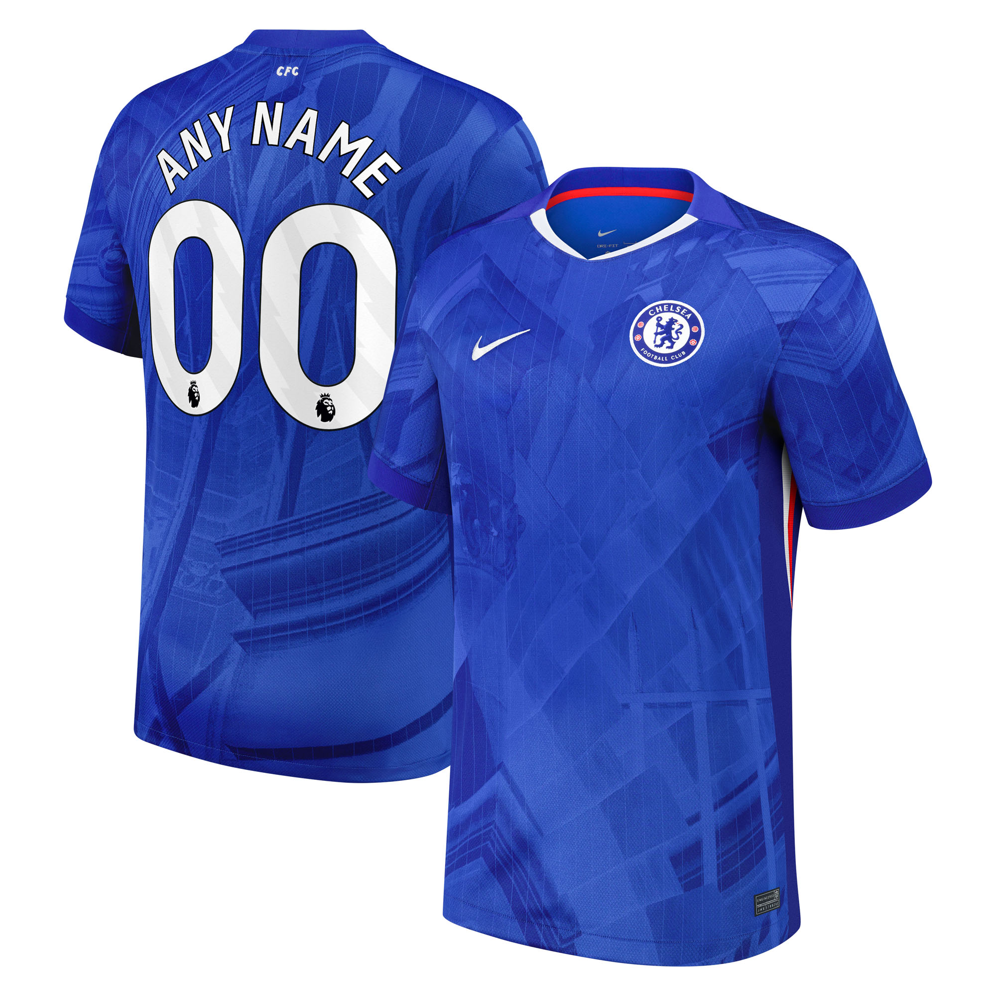 [JED] Chelsea 2025/26 Home Replica Custom Jersey - Blue