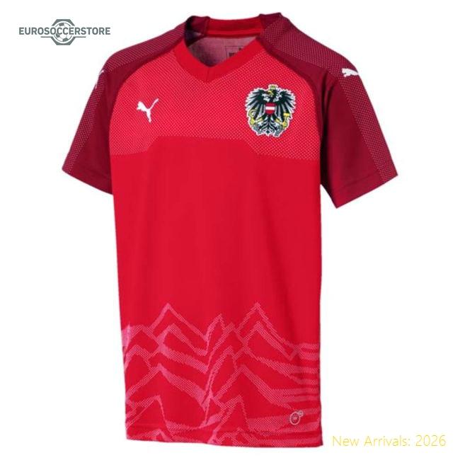 2018-2019 Austria Home Puma Football Shirt (Kids)
