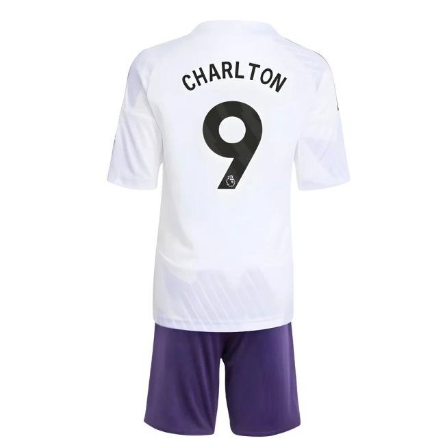2025-20 Man Utd Authentic Away Football Shirt Charlton 9 L M