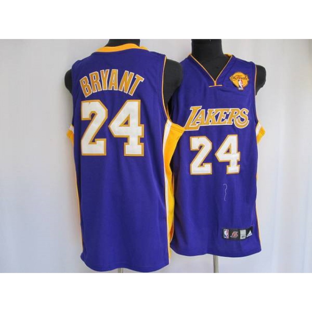 Performance Professional Men's Lakers #24 Kobe Purple Basketball Jersey