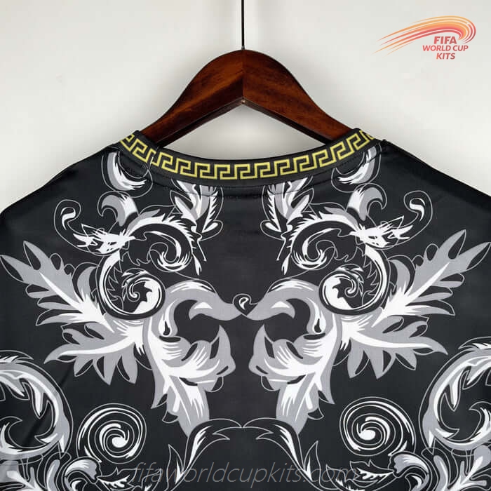 Italy 23-24 Special Versace Black Football Kit