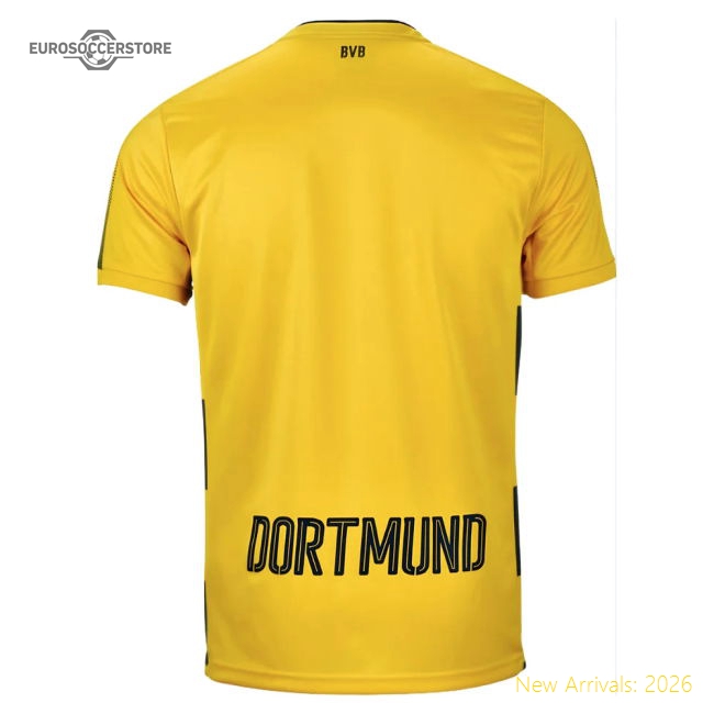 Borussia Dortmund 2017-18 Home Fan Version For Adults Good) Game