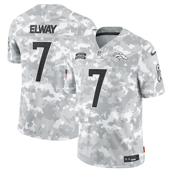 None John Elway Limited Jersey - Camo | NFL Player Jersey | NFL Footba