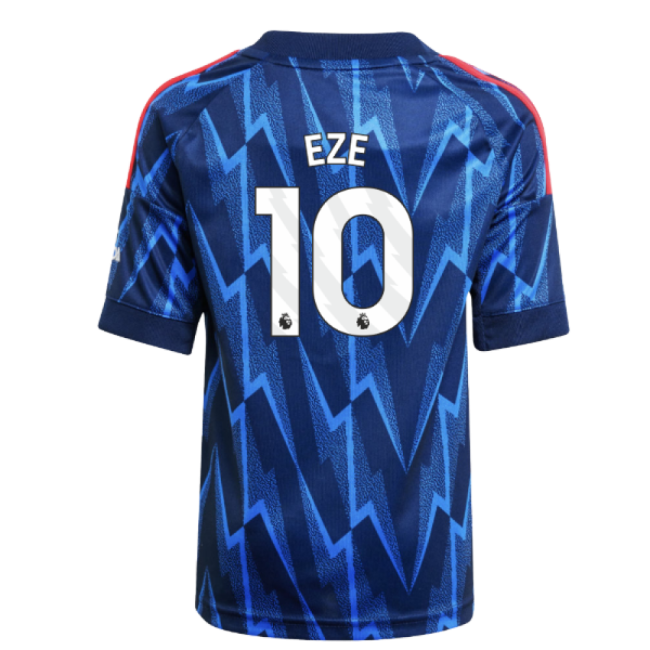 2025-20 Arsenal Away Football Shirt Eze Name Number L M S