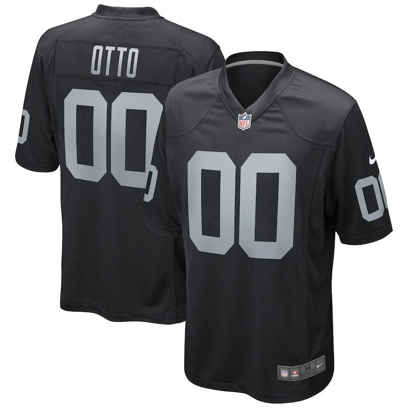 None Jim Otto LV Raiders Durable Team Spirit Wear for NFL Fans