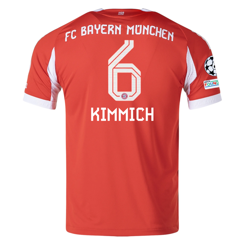 Bayern Munich Kimmich 2025-2026 UCL Home Jersey – Authentic Shirt