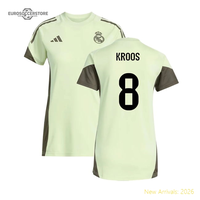 Real Madrid Match Home Womens (kroos 8) Jersey Moisture-wicking