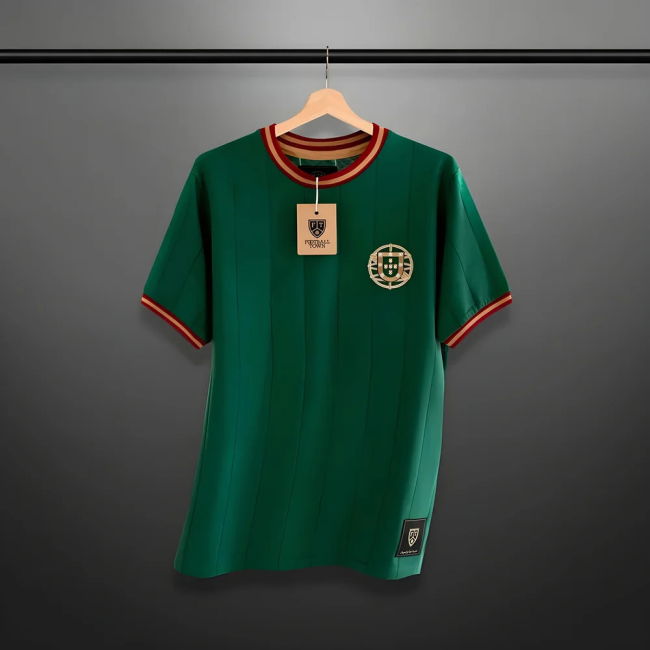 Vintage Portugal A Selecção Away Soccer Jersey Holland Worldcup