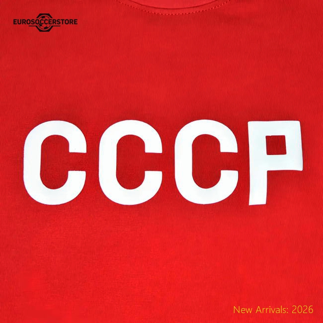 Soviet Union (CCCP) 1960s-70s Kids Retro Football Shirt