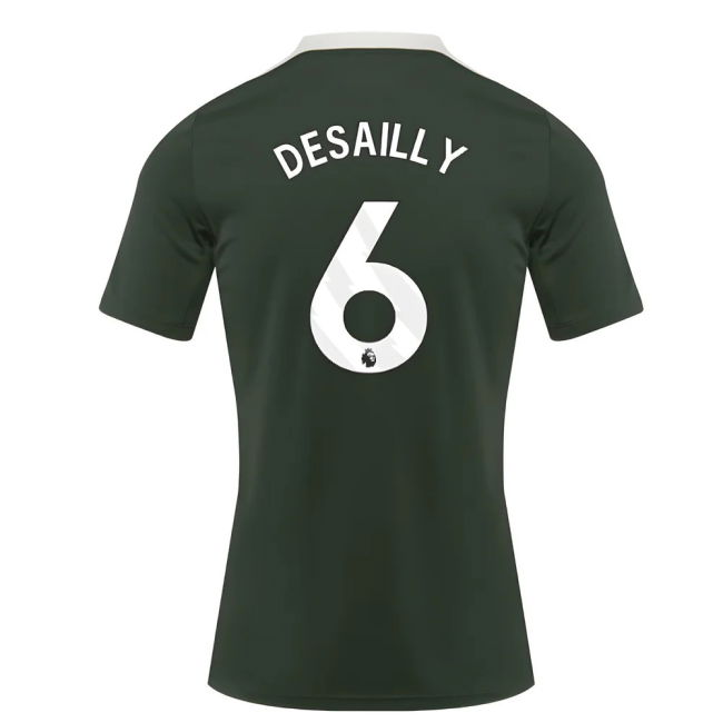 Chelsea Chelsea Dri Fit Strike Training Shirt Green Desailly #6 Au...