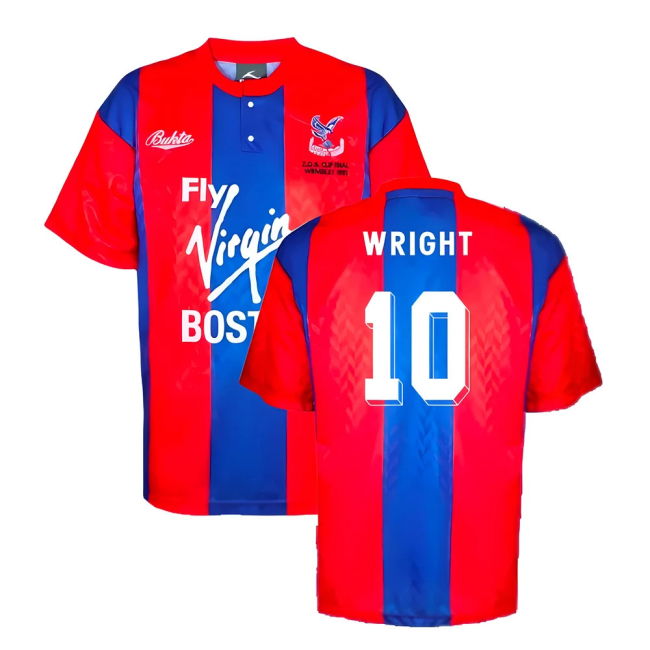 Premium Quality Crystal Palace Zds Cup Final Shirt Wright #10 2025...