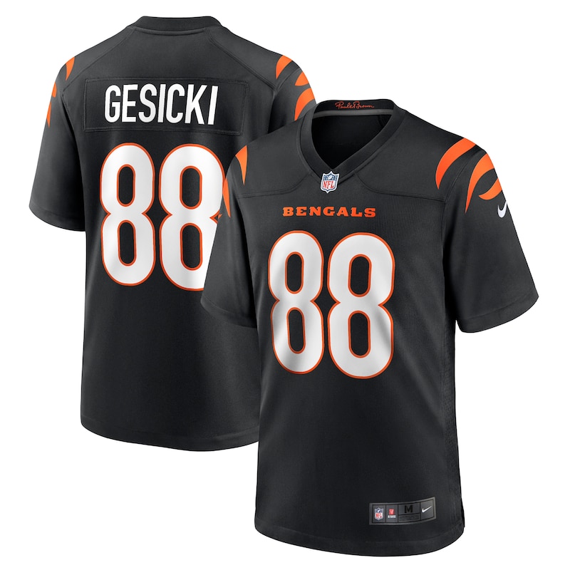 None Mike Gesicki CIN Bengals Bold Elite Jersey Football Apparel